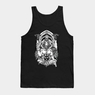 Baphomet Goat Devil Elphis Levi As above so Below 666 Tank Top